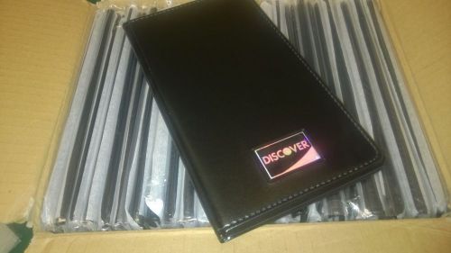 last chance!!1 case Discover Card Check Presenter Guest Check Bill Book NEW!!!