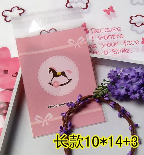 Wholesale Lot 100PCS rocking horse Plastic GIFT  Packaging Bags cookie,candy,