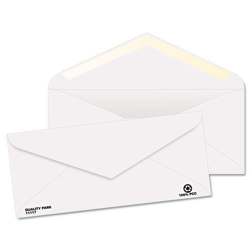 Business Envelope, Contemporary, #10, Diagonal, V-Flap, Recycled, 500/Box