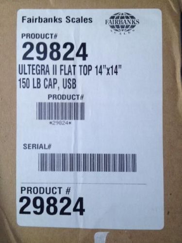 Fairbanks Scales 29824 Ultegra Flat Top Shipping Scale - Brand NEW