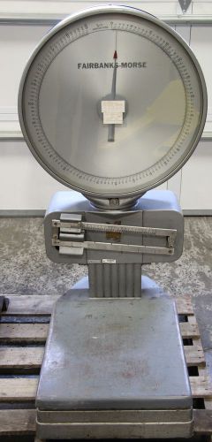 Vintage Working Condition Fairbanks-Morse 125+ lb Scale w/1/10 Pound Increments