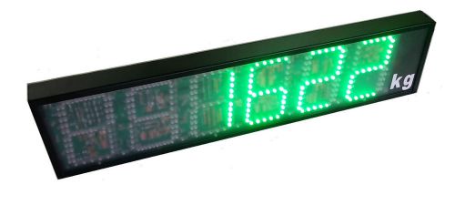 4 Inch LED Weighing Indicator &amp; Crane Scales Remote Display, RS-232 or RS-485