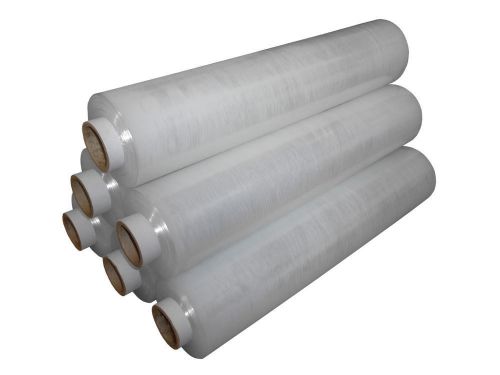 6 x CLEAR PALLET STRETCH WRAP INDESTRIAL STRONG 400mm 17mu 250m 200m 300m