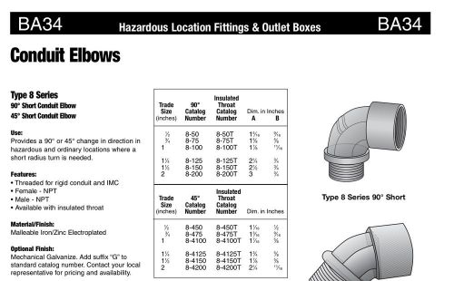 1-1/4 inch short conduit elbow for sale