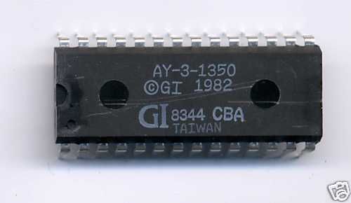 AY-3-1350 -  Tunes synthesizer IC