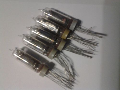 IN-16 IN16 Nixie Tubes for Clock - NOS Lot of 6 pc.