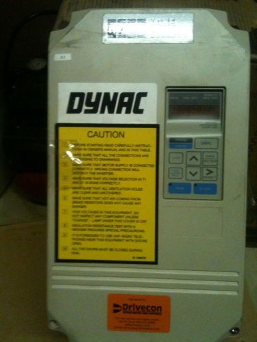 Drivecon or dynac 5 hp vfd 480-vac for sale