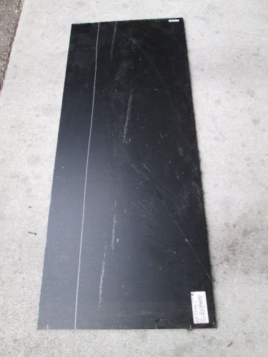 Polypropylene Impact Copolymer Black Plastic Sheet 1/2&#034; x 24&#034; x 60&#034; N00M-00 UHMW