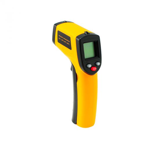 Get ~non-contact ir infrared digital temperature thermometer laser point color for sale