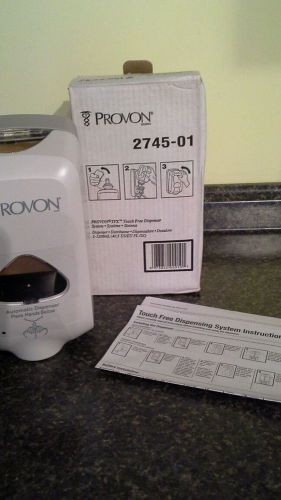 6 gojo provon tfx touchless hand touch free sanitizer soap dispenser 2745-01 new for sale
