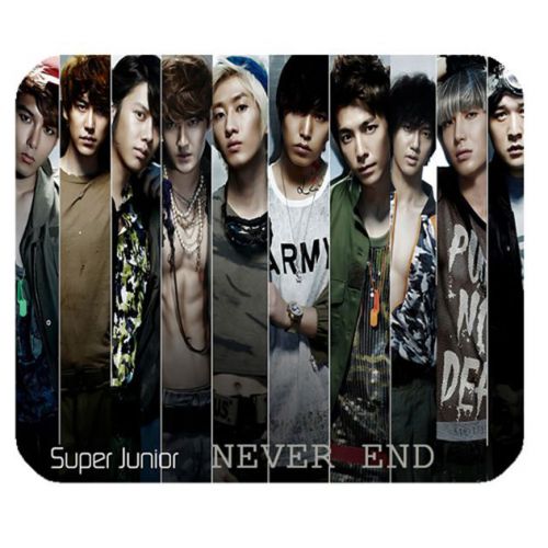 Hot Super Junior Custom Mouse Pad Mouse Mats Makes a Great Gift