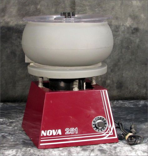 Nova 251 vibratory mill/tumbler/deburring finisher for sale