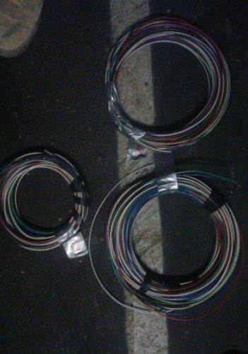 # 12 solid awg thhn copper wire 108 feet black red blue green and 2 whites 3 cut for sale