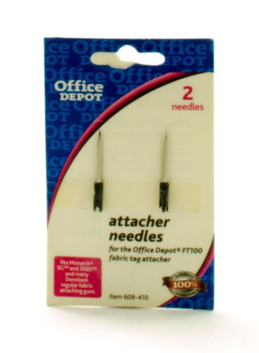 FT100 Office Depot Attacher Needles Fabric Tag Attacher - 2 Pack