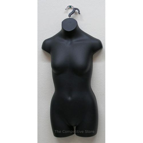 Teen girl dress mannequin form - use to display kids sizes 10-12 - black for sale