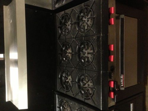 Garland Natural Gas Heavy Duty 6 Burner Gas Range With Convection Oven