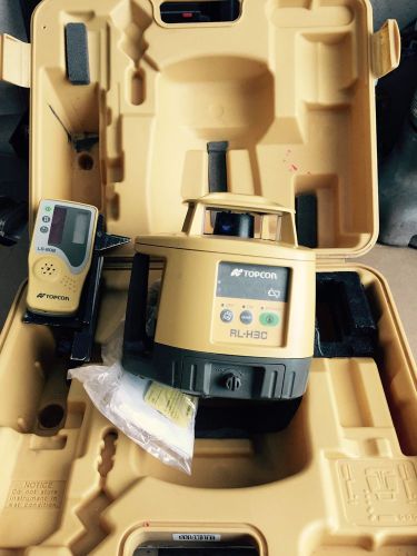 Topcon rl-h3c laser leveling w/ ls-80b receiver for sale