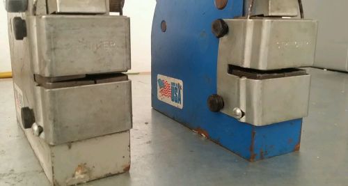MADE IN U.S.A sheetmetal shrinker/stretcher. Used with copper. #8036-47