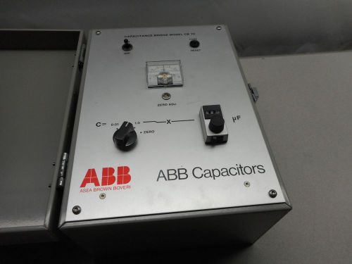 ASEA, ABB ,KABEL STOCKHOLM SWEDEN CAPACITANCE BRIDGE MODEL CB10