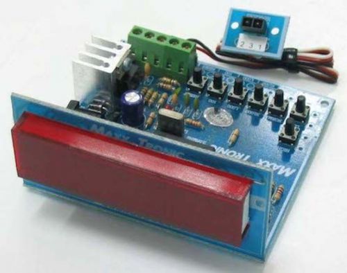 Digital Tachometer RPM meter 12VDC 60,000 RPM max Board [ Assembled kit ]