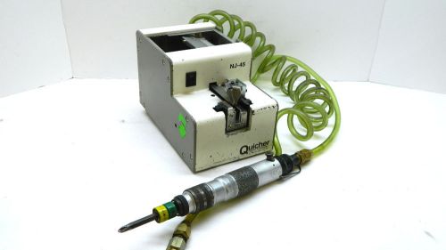 Quicher precision screw feeder nj-45 with aimco-uryu screw gun us-lt30b-11 for sale
