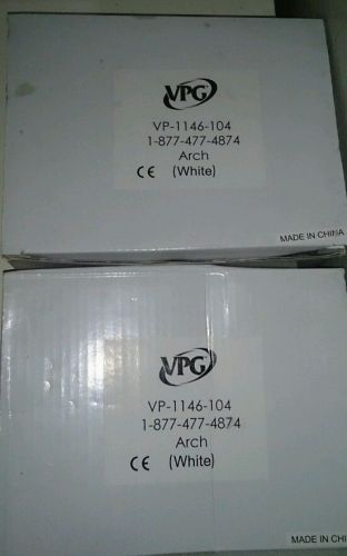 ~ 2 Boxes Arch Armored Cable, VPG 1146-104, Arches (white), New in Pkgs ~