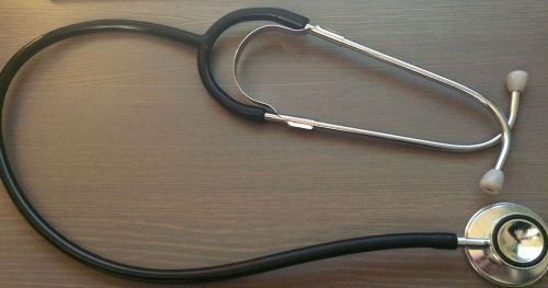 Dual Professional Stethoscope, BLACK