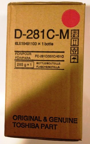 Toshiba D-281C-M Magenta Developer 6LE19491100
