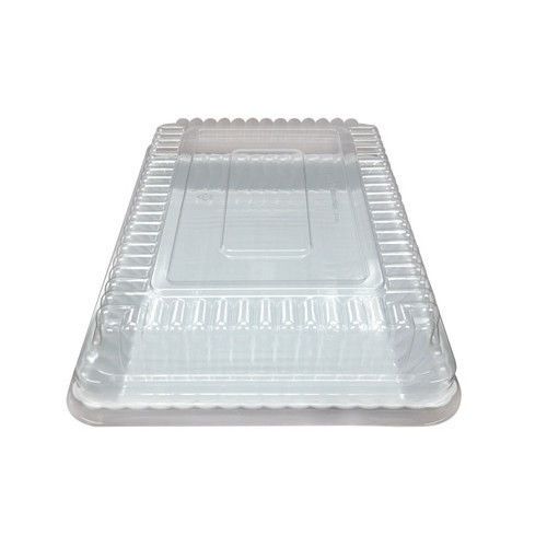 Flairware Disposable Plastic Dome Lid Serving Tray (48/Case)