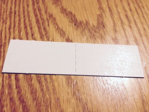 100 EMPTY Cardboard Sleeves For Stamp Machine