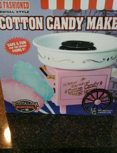 Nostagia Electrics Old Fashioned Carnival Style Cotton Candy Maker