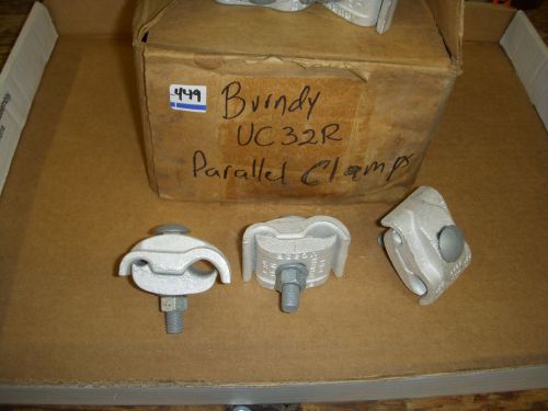Burndy UC32R clamp - NEW- LOT OF 3 - (#449)