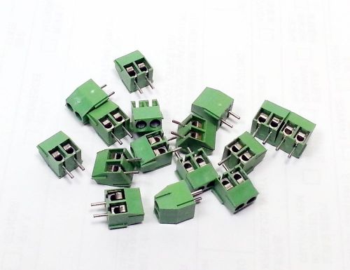 50x PCB 2-pin / 2-pole Blocks Terminal Connectors 3.5mm