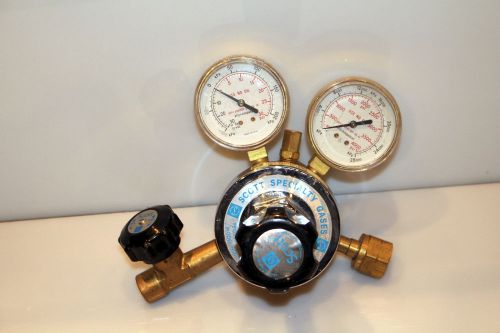 Scott Specialty Gasses Hydrogen Pressure Regulator #5118350 Methane Oxygen Gas