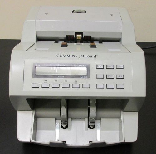 Cummins JetCount 4020 Currency Counter with Power Cord Included 402-9900-00