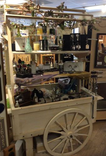 Wooden display cart/kiosk for sale