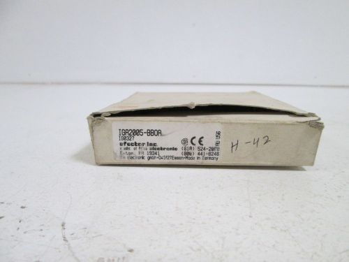 EFECTOR PROXIMITY SWITCH IGA2005-BBOA (AS PICTURED) *NEW IN BOX*