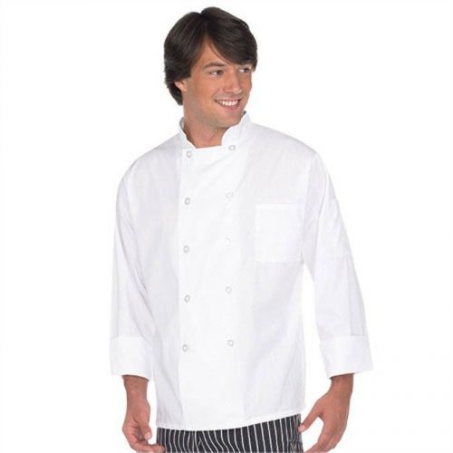 Professional Chef Coat White New Double Button 10 Button Culinary Top