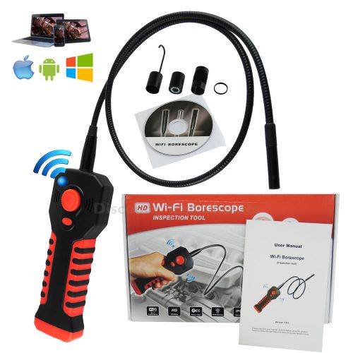 Wireless wifi borescope 8.5mm inspection camera hd endoscope ios android windows for sale