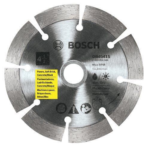 Bosch DB4541S 4-1/2-Inch Segmented Rim Diamond Blade