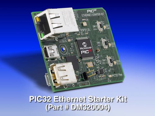 PIC32 Ethernet Starter Kit - DM320004 - Microchip