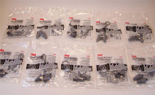 3m skull screws corded foam earplugs 10 pair  p1301 32 nrr  free shipping 92952 for sale