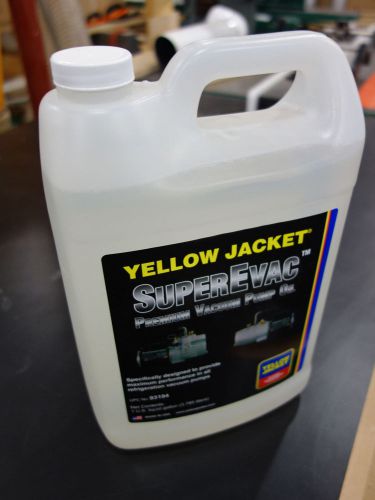 Yellow jacket 93194 superevac vacuum pump oil- gallon for sale