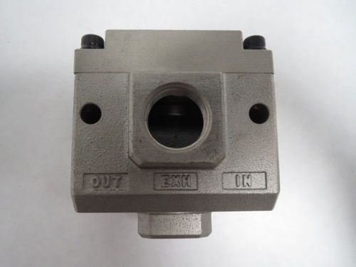 Smc vp3145-065dla 3/4in npt solenoid valve aluminum replacement part b204935 for sale