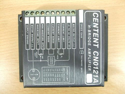 CENTENT CNO121A H-BRIDGE DC MOTOR AMPLIFIER SPEED CONTROLLER