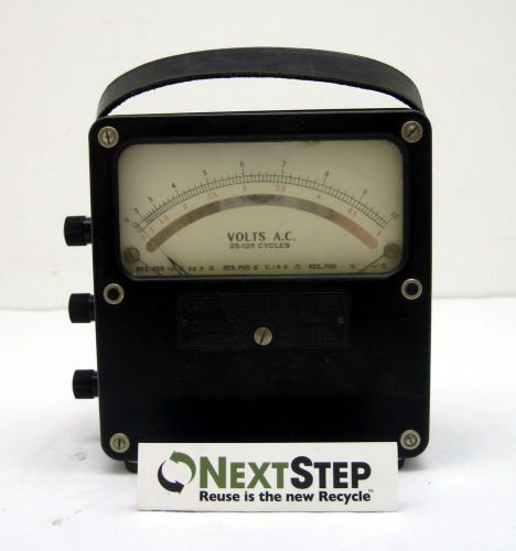 Weston Electrical AC Model 433 Voltmeter