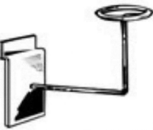 Store Display Fixtures  NEW SLATWALL MILLINERY (CAP OR HAT) HOOK White