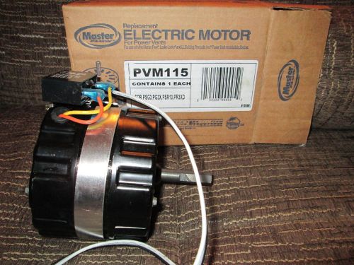 Roof Vent motor 1/5 HP for PG3 and PR3 series power vents