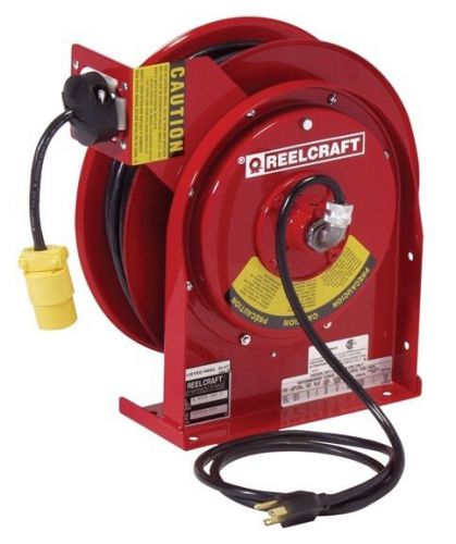 Reelcraft l-5550-123-3a power cord reel, 50ft. 20amp 12/3 for sale