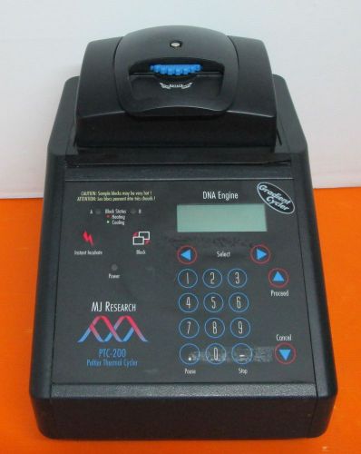 MJ RESEARCH PTC-200 PELTIER THERMAL CYCLER. PARTS CAN BE REMOVED AS YOU NEED